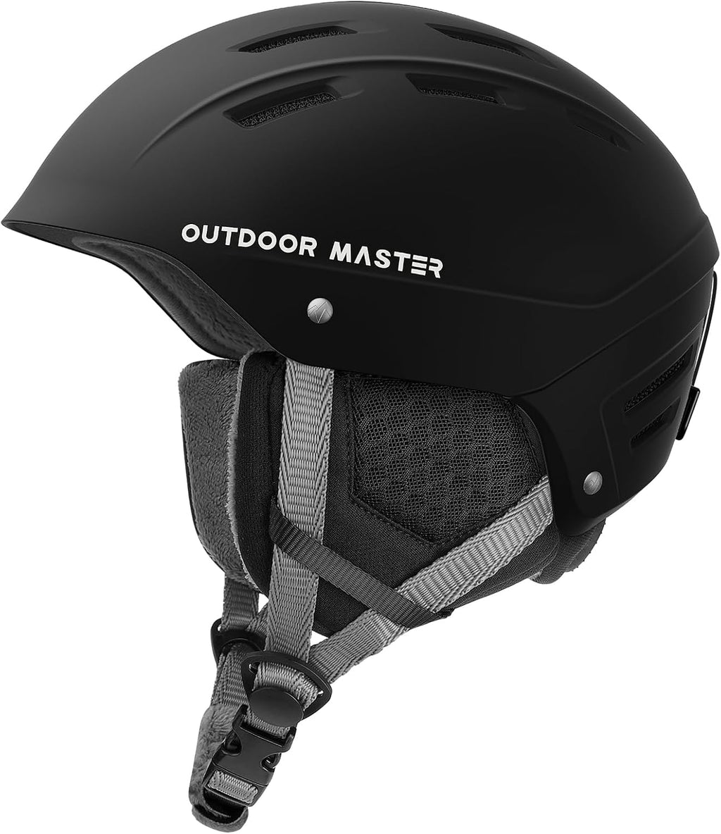 OutdoorMaster Kelvin II Ski Helmet - Versatile Snow Sport Helmet for Men, Women & Youth