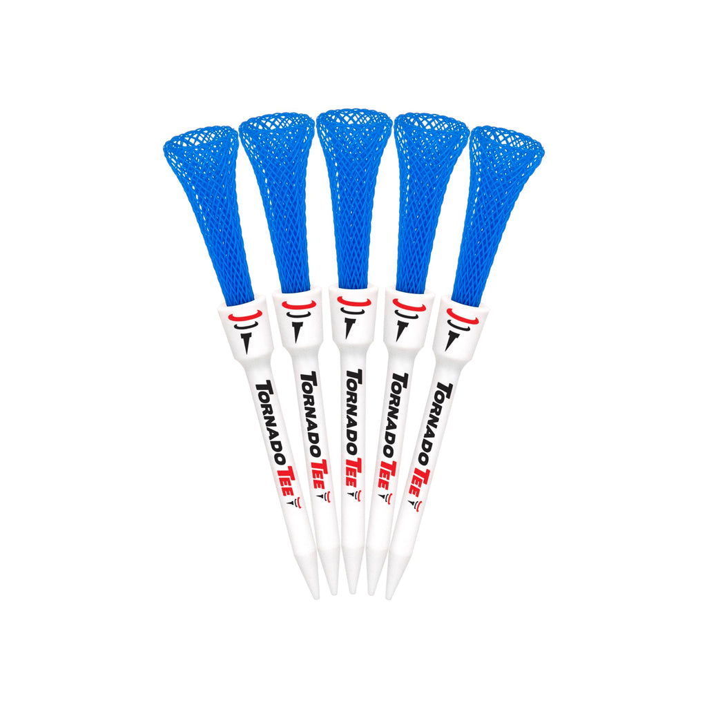 Tornado Tee Neon Blue 3.25" High Performance Golf Tee