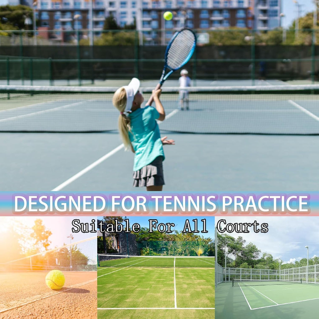 SHYUJAJIE Tennis Balls, 20 Pack Training Tennis Balls,High Elasticity Practice Tennis for Beginner, Exercise Playing Balls for Pet Dog (Multicolour)