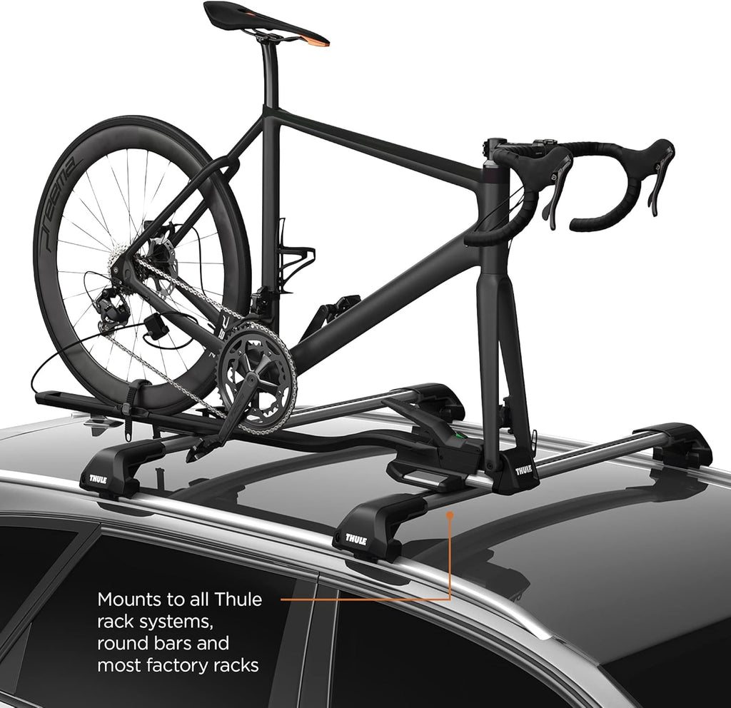 Thule TopRide Roof Mounted Bike Rack - Secure & Easy Installation for All Bike Sizes