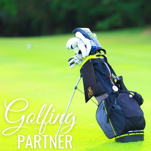 CybGene Papi Golf Towel, Papi Gifts on Father‘s Day, 15.8 x 23.6 inches Microfiber Golf Towel for Golf Bags