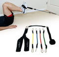 Hip Flexor Training Strap | Reverse Squat Resistance Band Workout Strap Set | Resistance Bands and Door Anchor Included