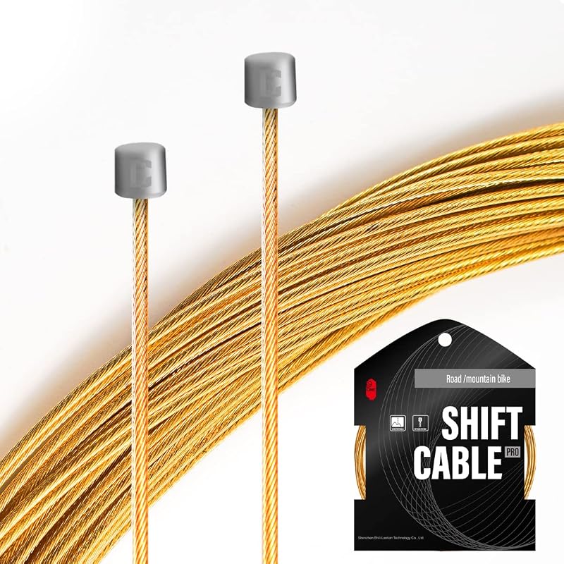 Pro Slick Polished Shifter Cable 1.2 x 2100mm (2 pcs) for Shimano/SRAM MTB Road