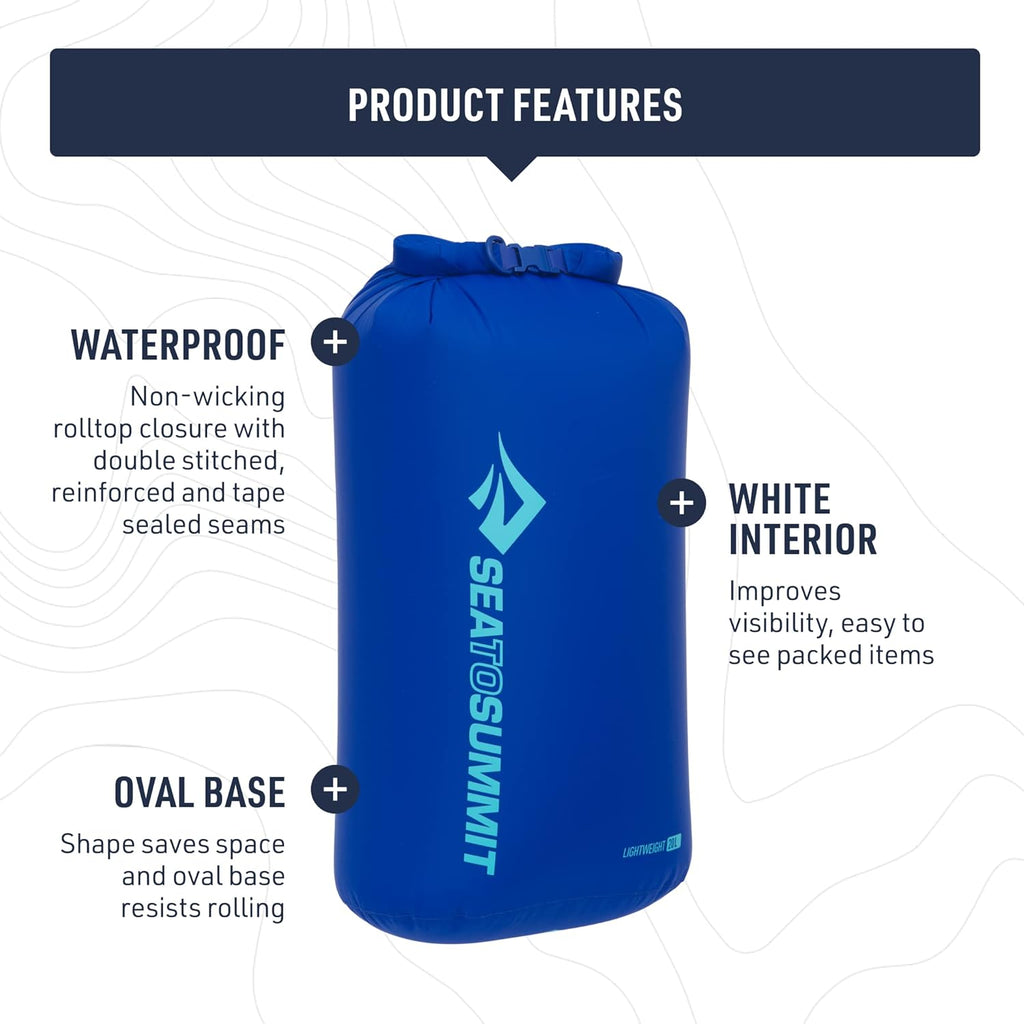 Sea to Summit Lightweight Dry Bag Set - Durable Waterproof Storage for Outdoor Adventures
