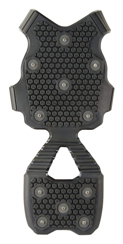 Korkers Ice Walker Black/Grey Taction Cleats, OA9100BKGY, Medium