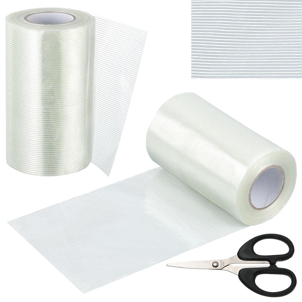 Skiennix 5-Inch RV Awning Repair Tape - Heavy Duty Waterproof & UV-Proof | 70FT Roll with Scissors