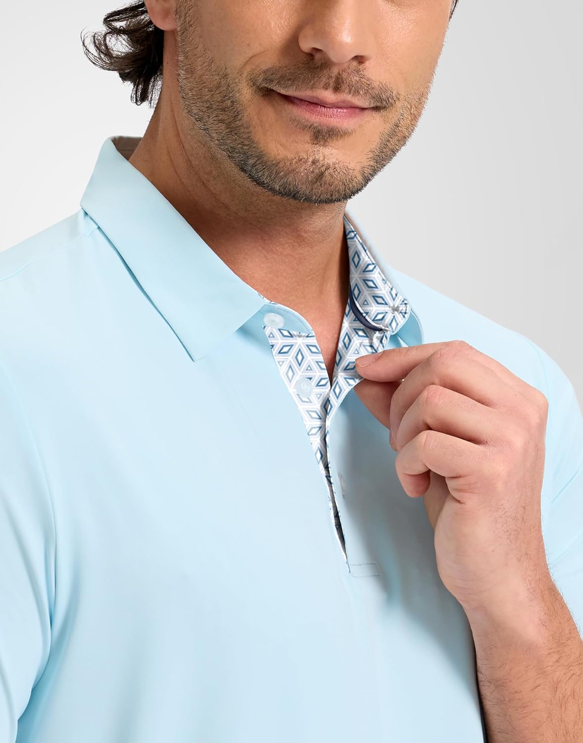 Obla Men's Golf Shirt - Short Sleeve Dry Fit Moisture-Wicking Performance Polo | Casual Athletic Wear