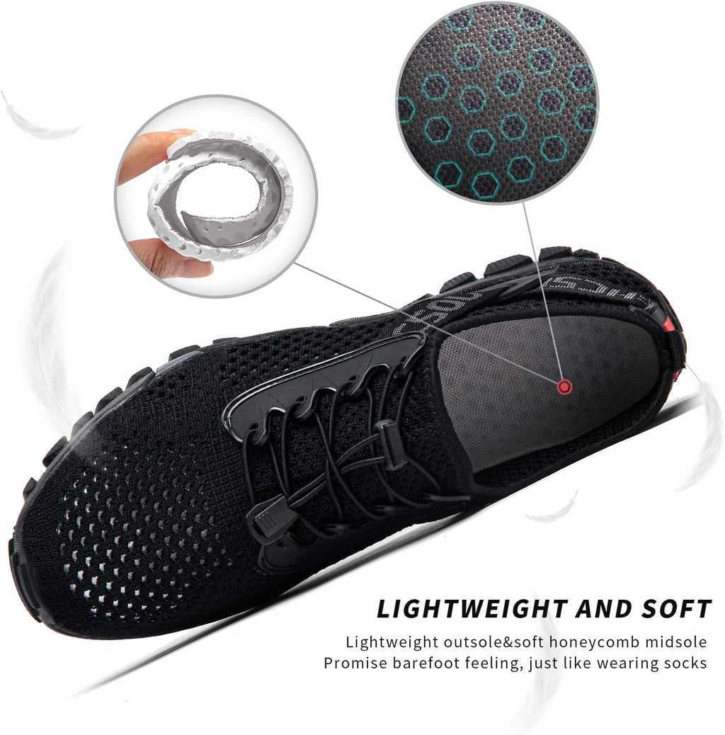 SOBASO Water Shoes - Quick Drying Aqua Shoes for Men & Women | Ideal for Beach, Diving & Hiking