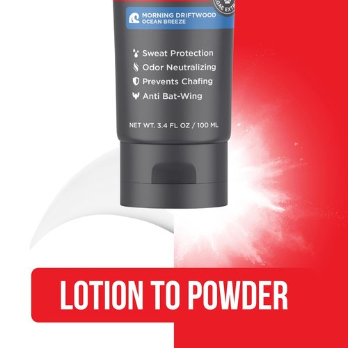 Happy Nuts Comfort Cream Deodorant - Aluminum-Free Anti-Chafing & Odor Control for Men | 3.4 Fl Oz, Morning Driftwood