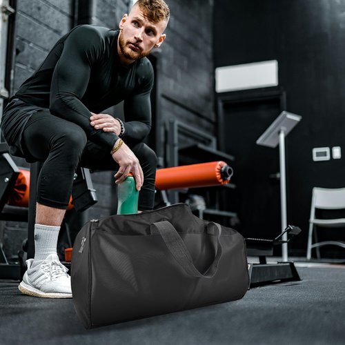 C&F BOGMOST Small Travel Duffel Bag - Foldable Waterproof Gym Bag for Men & Women | Lightweight Oxford Cloth - Pink