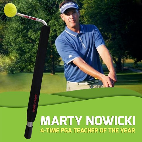 IMPACT SNAP Golf Swing Trainer & Golf Swing Training Aid for Indoor & Outdoor Golf Swing Repetition - Right Hand