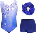 Aosva Gymnastics Leotards for Girls - Sparkle Colorful Rainbow Design | Sizes 2-14 Years