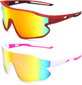 Skiennix Kids Baseball Sunglasses - Youth Sports Shades for Boys & Girls Age 6-14