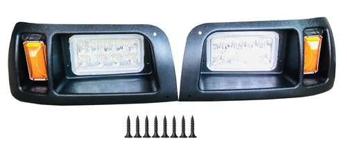 BestAccess Golf Cart Club Car DS LED Headlight replacement | Club Car DS LED Light Replacementfor DS 1993&UP Gas and Electric golf cart headlights