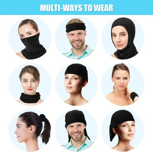 Fivali Neck Gaiter | Cooling Face Mask for Dust, Sun & Wind Protection | Breathable Ski Scarf