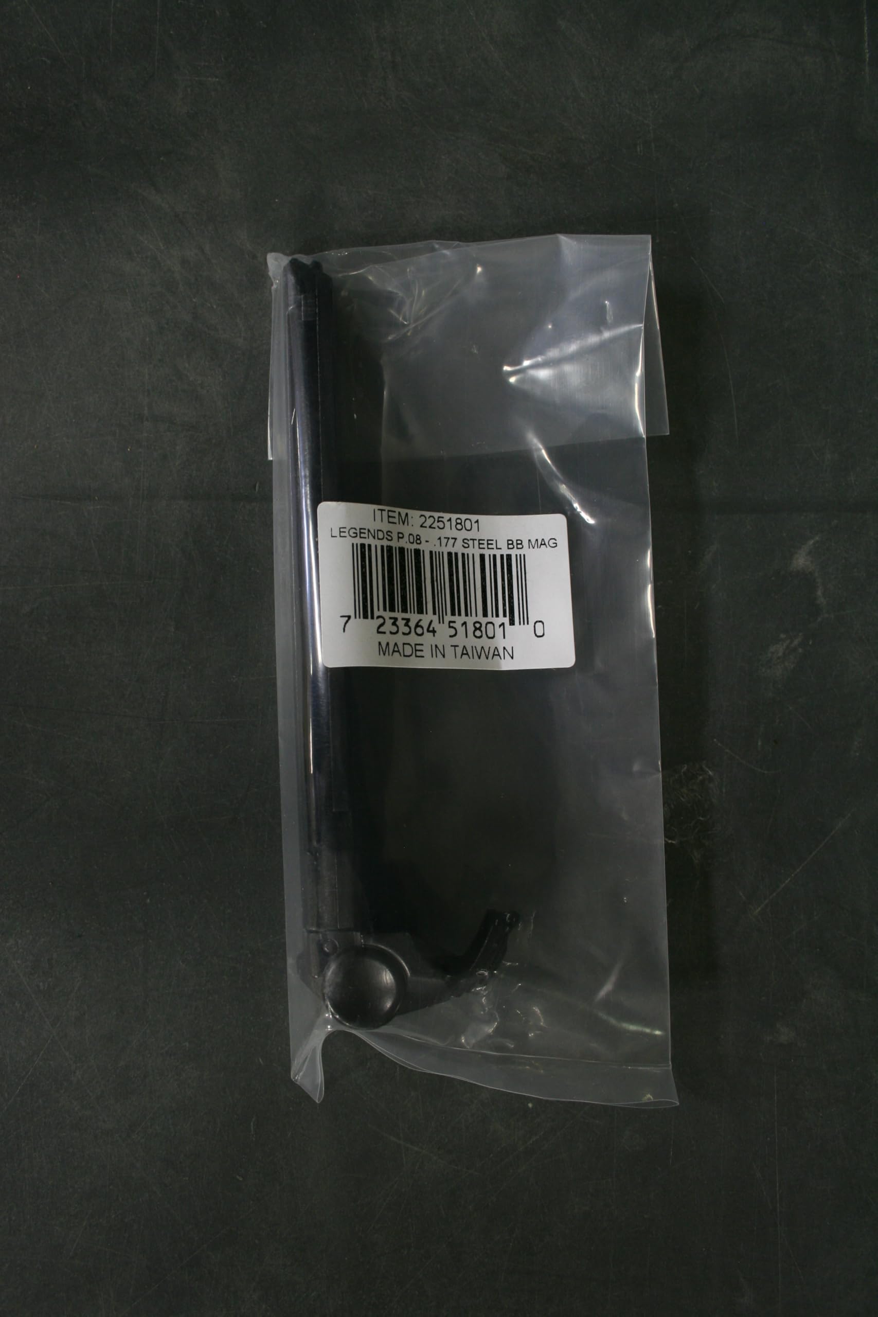 Umarex Legends P.08 All Metal .177 Caliber BB Gun Air Pistol, Standard Action, Spare 21-Shot Magazine (Mag Only)
