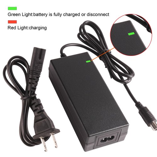 42V 2A Adapter Replacement for Segway Ninebot Charger Xiaomi M365, Lime, Bird,Lime-S, Skip, Spin, Segway Ninebot Electric Scooter Charger for ES1 ES2 ES4 E22 for 36V Li-ion Battery