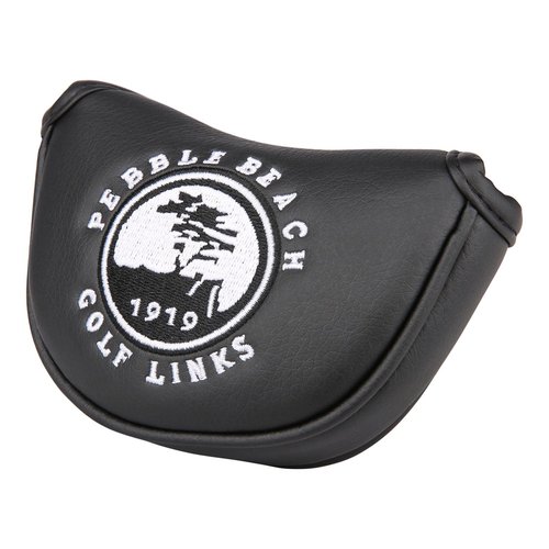 OGECLF 1pc Golf Club Mid Mallet Putter Head Cover Small Mallet Cover with Magnetic Closure for Taylormade Odyssey Scotty Cameron (Black)
