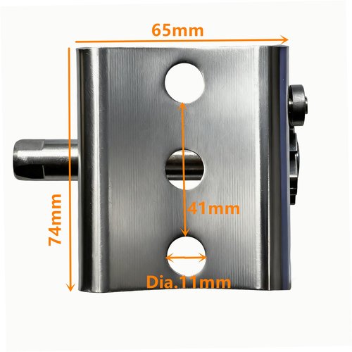 BIGalleons Stainless Steel Replacement Reel for Tennis Volleyball Badminton Posts, Hand Crank Winder with Removable Handle & Universal Mount(800lbs)