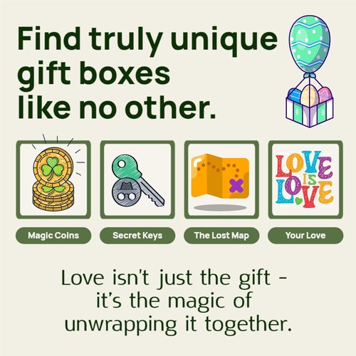 Creative Gift Box - Easter Egg Mystery Puzzle with Hidden Compartment | Reusable Brain Teaser Game for All Ages