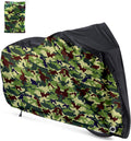 Roctee Waterproof Bicycle Cover - Wind & Rain Protection for XL Mountain & Road Bikes | Black & Camo, 78.7''L x 27.6''W x 43.3''H