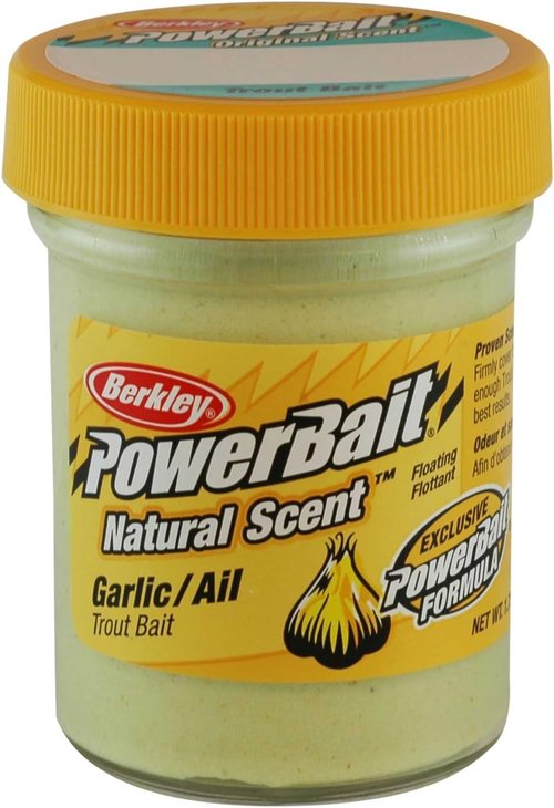 Berkley PowerBait Trout Fishing Dough Bait - Natural Scent | Ideal for Freshwater Fishing