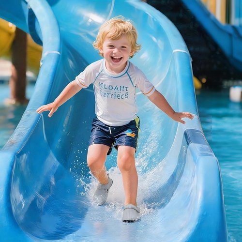 LeIsfIt Kids Water Shoes - Quick Dry Aqua Socks for Boys & Girls | Breathable Non-Slip Design