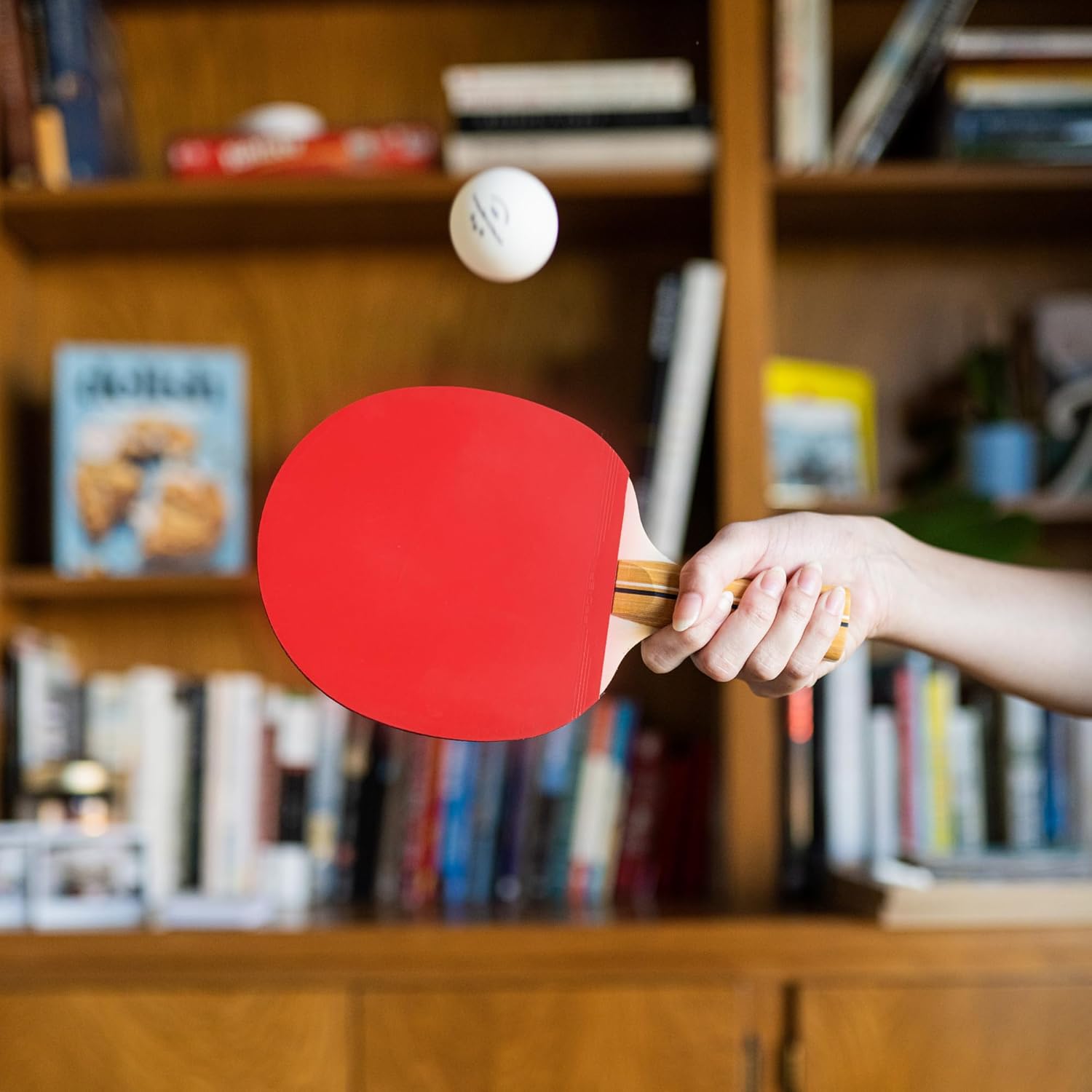 PRO-SPIN Ping Pong Paddles - High-Performance Table Tennis Racket Set with 3-Star Balls & Storage Case | Ideal for Indoor & Outdoor Play