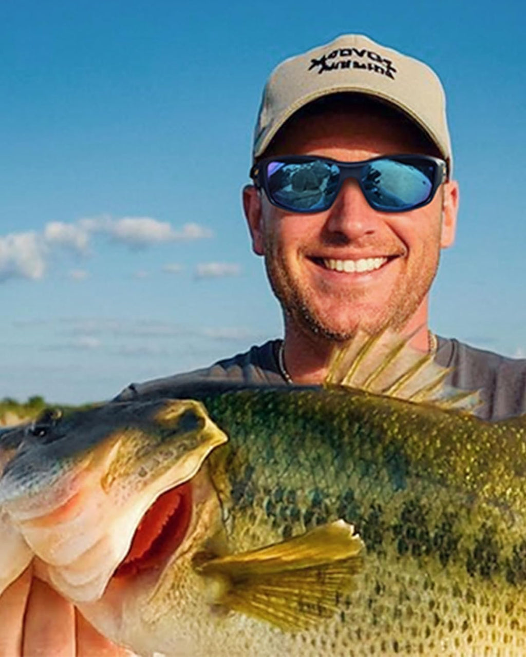 Skiennix Sports Polarized Sunglasses - UV400 Wrap-Around Fishing Glasses for Clear Vision