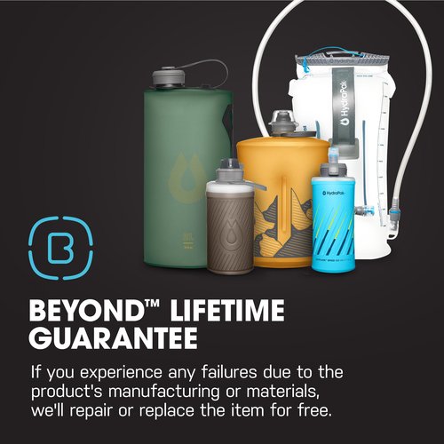 HydraPak SkyFlask Speed - Collapsible Handheld Running Water Bottle (350ml) - Adjustable Strap, Lightweight, Spill-Proof Cap
