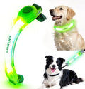 LaRoo Dog Collar Light - LED Safety Lights for Night Walking | Universal Fit for Leash & Harness (Green)