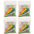 Martini Golf Tees 3 1/4" 4 Pack of Mixed - 20 Tees Total - Virtually Unbreakable