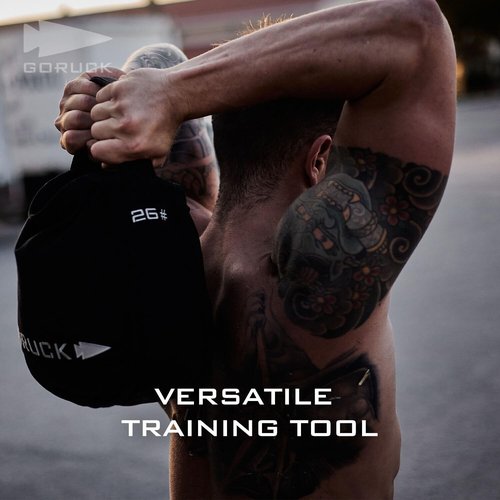 GORUCK 44LB / 20KG Sand Kettlebells Weight for Fitness & Body Workout for Men & Women - for Weightlifting, Dumbbell & Yoga - for Home & Gym Training