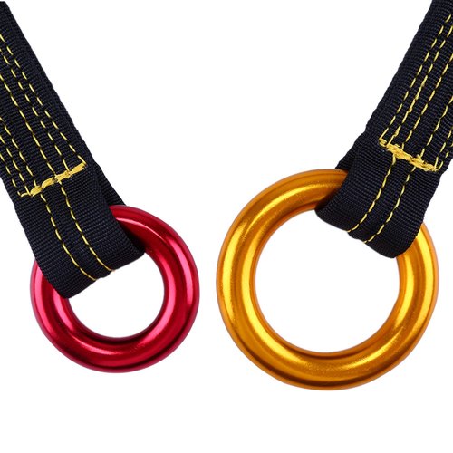 WILDKEN Tree Arborist Friction Saver Tree Climbing Cambium Saver Loop Belt Sling Retrievable Anchor 35.4 inch/43 inch