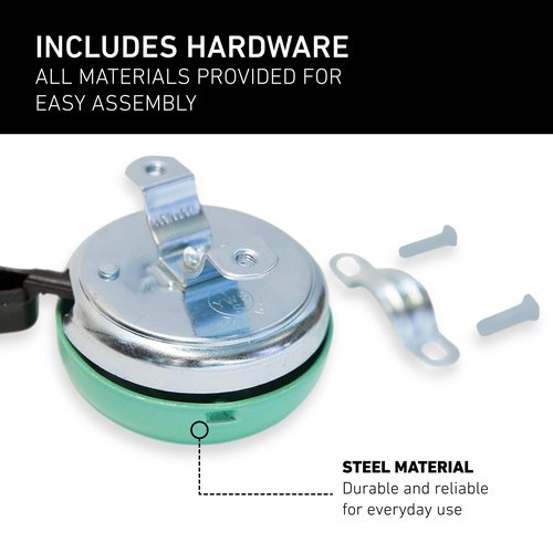 sixthreezero Classic Bike Bell for Adult Men Women and Kids Bicycles, Mint Green