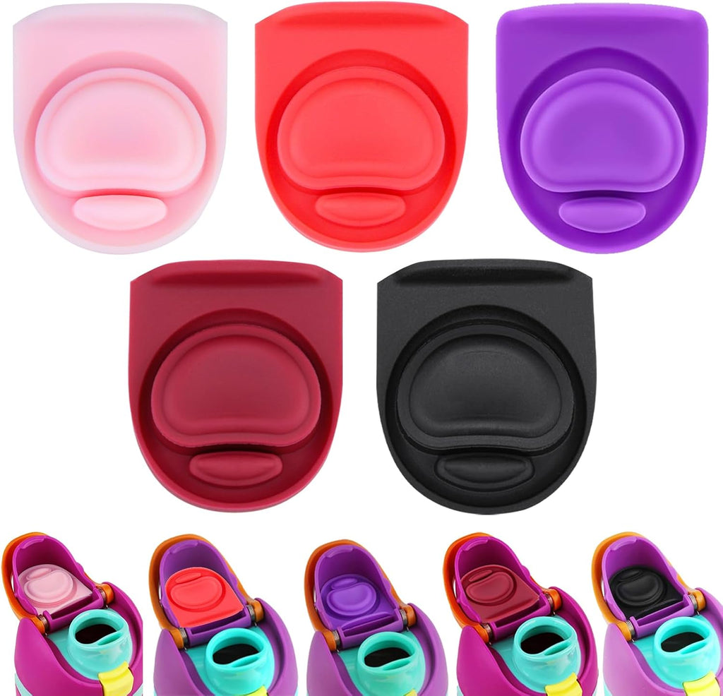 Owala | 5-Pack Replacement Rubber Stopper Seals - Silicone Lid Caps for 16oz to 40oz Water Bottles