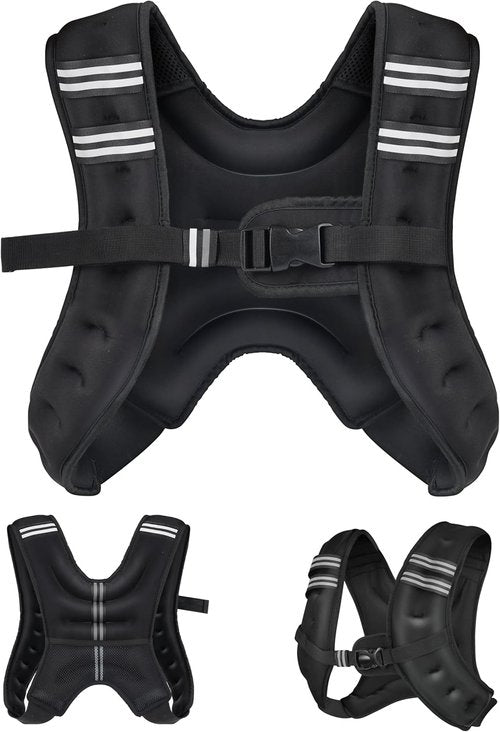 Henkelion Weighted Vest - Adjustable Weight Vest for Men, Women & Kids | Ideal for Running & Training