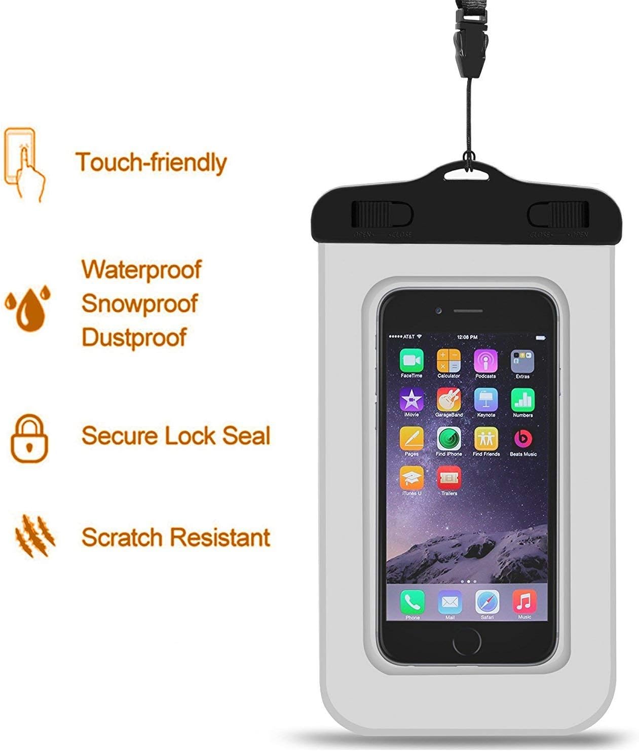 Unigear Waterproof Dry Bag - Lightweight Floating Storage for Kayaking, Boating, Fishing | 2L-40L Sizes