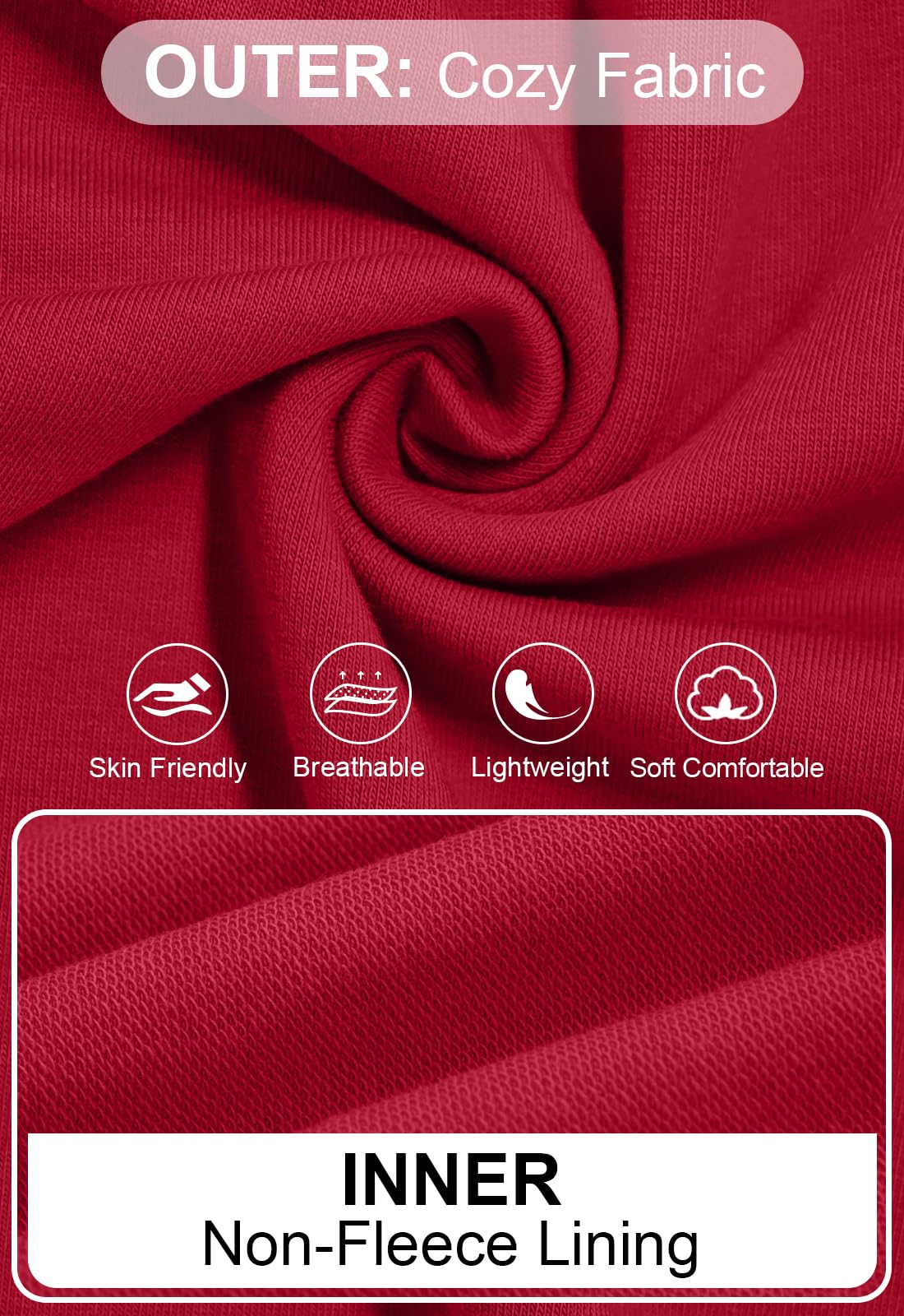 Sweatpants Women Baggy Wide Leg Lounge Casual Pajama Sweat Pants Women's Sweatpants Women's Athletic Pants Red S