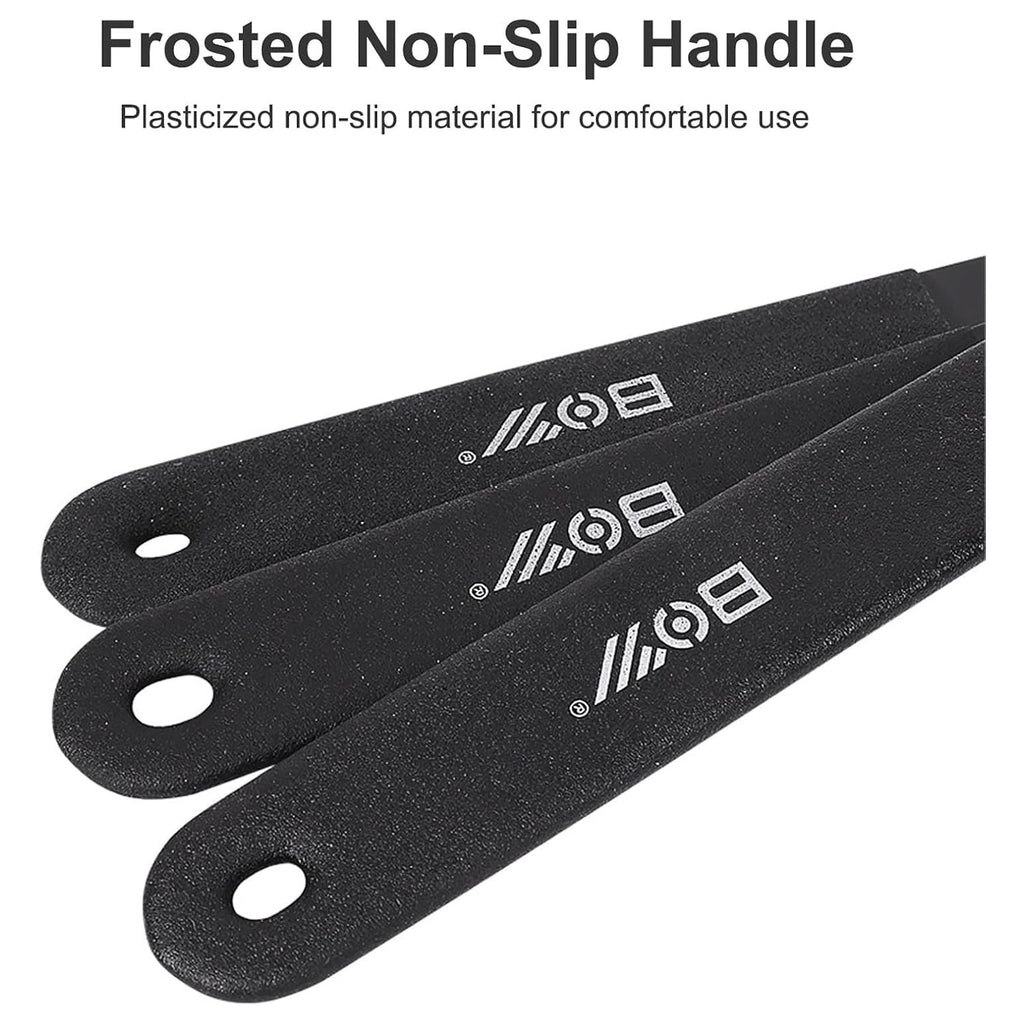 XIAOCUNCN 2MM Thick Low-Profile Bicycle Spanner, Bike Cone Wrench Set Tool, Durable Multi-Function, Carbon Steel, (13-19mm) Bicycle Wheel Hub Axle Nut Install Remover (4 pieces (13,14,15,16))