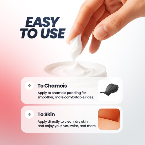 Gooch Guard Anti Chafing Cream 8oz – Chamois Butter for Cycling & Chafing Cream for Women & Men – Long-Lasting, Sweat-Resistant Relief for Running, Hiking & Sports