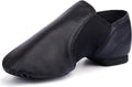 Linodes Unisex Jazz Shoes - PU Leather Slip-On Dance Footwear for Men & Women | Comfortable Fit