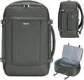 ECOHUB Travel Backpack - 15.6 Inch Laptop Bag with USB Charging & Anti-Theft Pockets | 30L, Grey Green