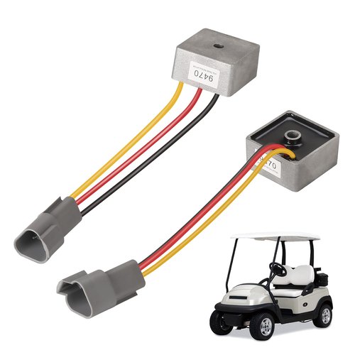 10L0L Golf Cart Club Car Precedent Voltage Regulator 12V 4-Cycle Gas 2004-up Golf Carts, Replace OEM# 1025159-01 1028033-01