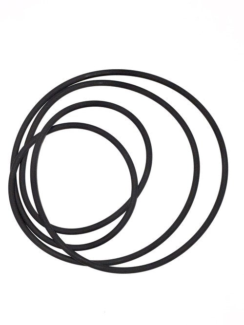 Wpc-Co. Replacement Belt for Indoor Stationary Bike - Durable and Easy-to-Install Trainer Bike Belt-Cycling Trainer Replacement Roller Belt - Approx 3/16" Thick and 33.5" in Length