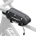 OFFBONDAGE Top Tube Bike Bag, Bike/Bicycle Phone Front Frame Bags, Cycling Pouch, Bike Accessories Triangle Bag Compatible with iPhone 14/13/12 Pro