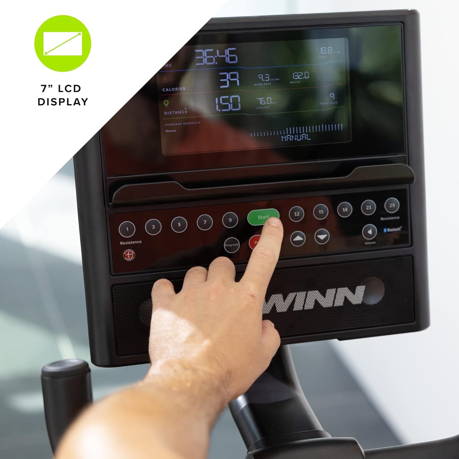 Schwinn Fitness Recumbent Bike - Comfortable Design for Low-Impact Workouts | Adjustable Resistance