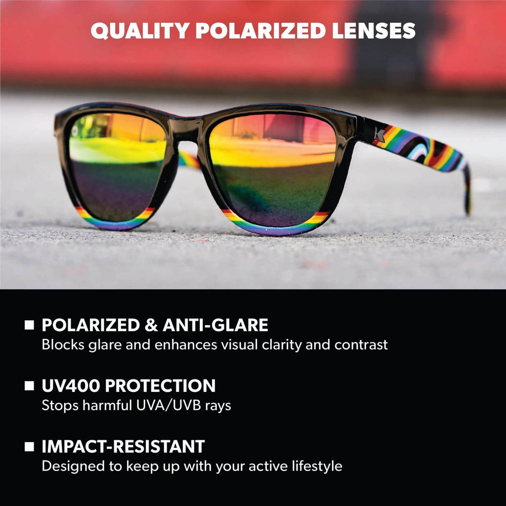 Knockaround Premiums Polarized Sunglasses for Men & Women - UV400 Protection