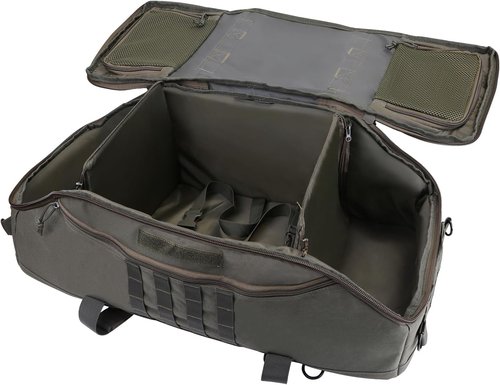 Hannibal Tactical 55L Duffle Bag - 3-in-1 MOLLE Tactical Backpack for Sports & Outdoor | Olive Green