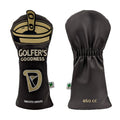 Foretra Driver Headcover - Golfers Goodness Beer Can Novelty Funny Golf Club Covers - Premium Quality Golfer Head Covers for Men Women Essential Golfing Accessory Universal Fit (Goodness)
